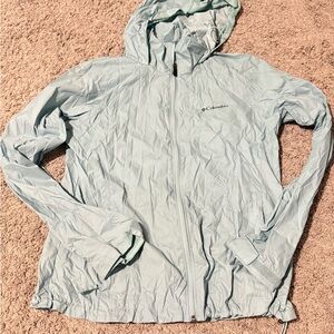 Columbia Sky Blue Quilted Jacket